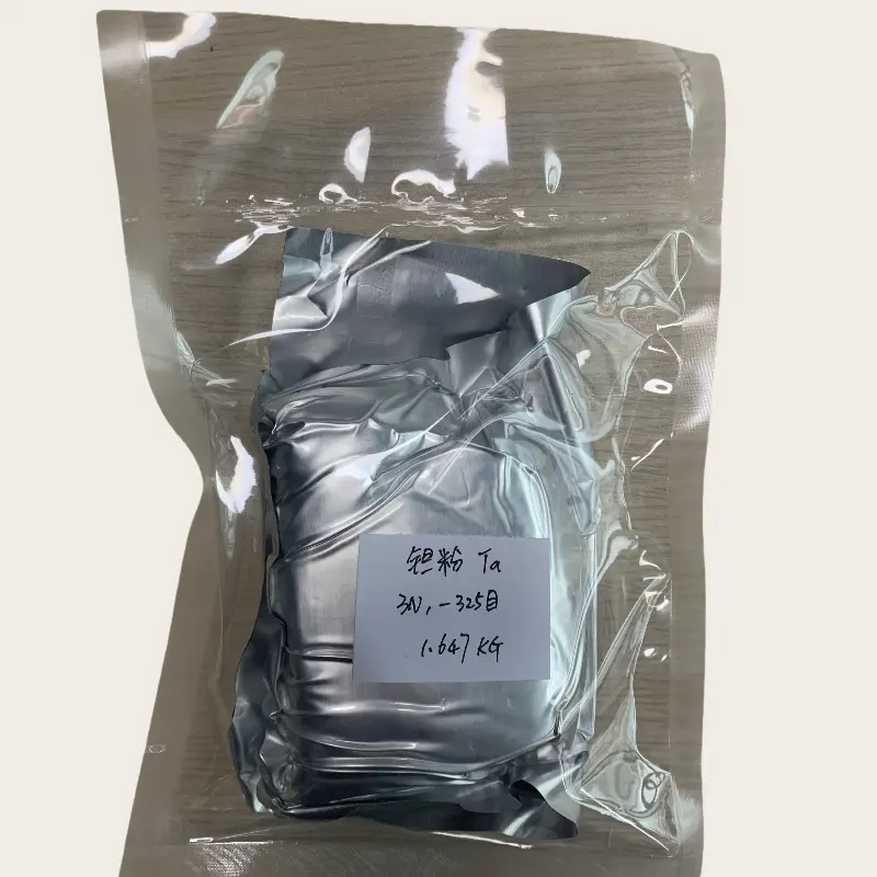 Tantalum Metal Ta CAS 7440-25-7 For Tantalum Capacitor And Tantalum Crucible