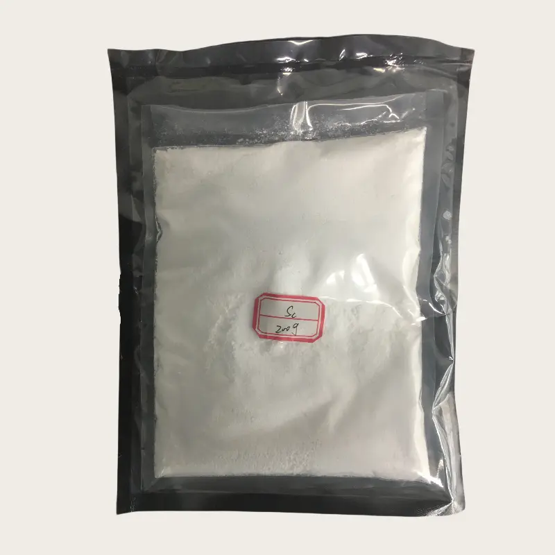 High Purity 99.99% Scandium Carbonate Hydrate Sc2(CO3)3 nH2O CAS 5809-49-4
